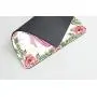 Smooffly Cute Pig Computer Mouse Pad,Watercolor Floral Office Accessories Non-Slip Rubber Comfortable Customized Gaming Mousepad