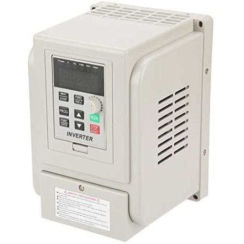 VFD Single to 3 Phase,4kW 220V AC Single-phase Variable Frequency Drive Inverter, VFD Speed Controller Inverter for 3-phase Motor