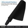 Timor Professional Gaming Mouse Pad, Custom Design Stitched Edges Waterproof Non-Slip Rubber Base Mousepad Great for Laptop, Computer & PC, 11.8x9.8inches，3mm， Black (90X40 blackA22)