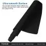Timor Professional Gaming Mouse Pad, Custom Design Stitched Edges Waterproof Non-Slip Rubber Base Mousepad Great for Laptop, Computer & PC, 11.8x9.8inches，3mm， Black (90X40 blackA22)