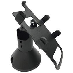DCCStands Low Swivel and Tilt Verifone Vx805 Terminal Stand, Screw-in and Adhesive