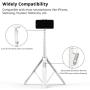 ATUMTEK 51'' Selfie Stick Tripod, All in One Extendable Phone Tripod Stand with Bluetooth Remote 360° Rotation for iPhone and Android Phone Selfies, Video Recording, Vlogging, Live Streaming - White