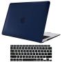 ProCase MacBook Air 13 Inch Case 2020 2019 2018 Release A2337 M1 A2179 A1932, Hard Case Shell Cover for MacBook Air 13-inch Model A2179 A1932 with Keyboard Skin Cover –Darkblue