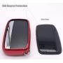 Soft TPU Remote Holder Skin Protector Key Fob Cover Case Fit for Range Rover Discovery Sport Land Rover LR2 LR4 Evoque Jaguar XF XJ XJL XE Key Fob (Red)