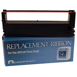 Acroprint 39-0127-000 Replacement Ribbon for ATR120 Time Recorder, Black/Red Time Clock