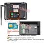 SIM Card-Based Cordless Desk Phone for AT&T T-Mobile with Text Message FM Tuner Voice Mail Caller ID Support