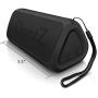 OontZ Angle 3 (3rd Gen) Portable Bluetooth Speaker - RainDance Edition, Louder Crystal Clear Stereo Sound, Rich bass, 100 Ft Wireless Speaker Range, IPX7, Bluetooth Speakers (Black-Waterproof)