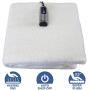 EARTHLITE Massage Table Warmer & Fleece Pad (2 in 1) - 3 Heat Settings, Cozy 0.5'' Fleece - Updated Controller (30 x 72)
