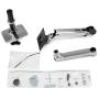 Ergotron – LX Desk Monitor Arm – 25-Inch Extension, Polished Aluminum