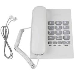 Corded Telephone Wired Desktop Wall Mount Telephone Landline Phone for Home Hotel Office