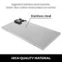 Happybuy 440Lbs Digital Livestock Scale, Large Pet Vet Scale 43x21 Inch Stainless Steel Platform, Electronic Postal Shipping Scale, Heavy Duty Large Dog Cat Hog Sheep Goat Pig Sheep Scale