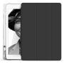 KenKe iPad 2018 / 2017 Case with Pencil Holder,Smart Trifold Stand Lightweight Protective Soft Silicone Smart Trifold Stand Cover Auto Sleep/Wake for iPad 6th / 5th Generation Case 9.7 inch - Black