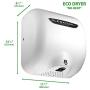 Excel Dryer XLERATOReco XL-W-ECO 1.1N High Speed Commercial Hand Dryer, White Cast Cover, Automatic Sensor, Surface Mount, Noise Reduction Nozzle, LEED Credits, No Heat 4.5 Amps 110/120V (2 Pack)