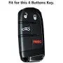 Ezzy Auto Gray 4 Buttons Silicone Key Fob Case Cover Key Cover Key Jacket Skin Protector fit for Dodge Challenger Ezzy Auto Gray 4 Buttons Silicone Key Fob Case Cover Key Cover Key Jacket Skin Protector fit for Dodge Challenger