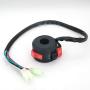 CENTAURUS 3 Function 8 pin ATV Kill Headlight Start Left Handlebar Switch Assembly Fits for 50cc 70cc 90cc 110cc 125cc 2016 and 2017 Taotao SunL Coolster Peace Eagle ATVs Quad 4 Wheeler