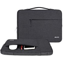 MOSISO Laptop Sleeve Compatible with MacBook Air 13 inch 2018-2021 A2337 M1 A2179 A1932, MacBook Pro A2338 M1 A2289 A2251 A2159 A1989 A1706 A1708,Polyester Multifunctional Briefcase Bag, Space Gray