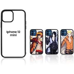 10PCS Sublimation Blanks Phone Case Cases Covers for Apple iPhone 12 Mini（2020），5.4-Inch Blank Printable Phone Case for DIY Soft Rubber Protective Shockproof Slim Case Anti-Slip