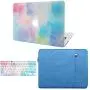 KECC Laptop Case Compatible with Old MacBook Pro 13'' (CD Drive) w/Keyboard Cover + Sleeve Plastic Hard Shell Case A1278 3 in 1 Bundle (Rainbow Mist 2)