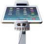 CTA Digital: 2-in-1 Kitchen Tablet Stand Wall/Desktop Mount W/Stylus for 7-13'' Tablets/iPad 10.2-Inch(7th & 8th Gen)/12.9-Inch iPad Pro/11-Inch iPad Pro/Air 3/Galaxy Tab A 10.1/Surface Pro 6 & More