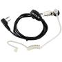 Retevis Walkie Talkies Earpiece with Mic 2 Pin Acoustic Tube Headset for Baofeng UV-5R Retevis H-777 RT1 RT21 RT22 Arcshell AR-5 2 Way Radio (10 Pack)