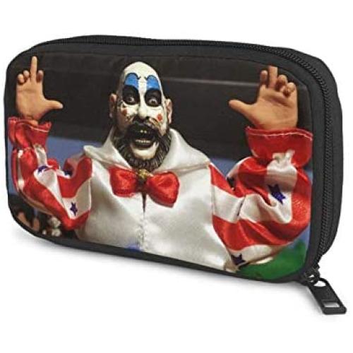 Hxuedan Captain Spaulding The Data Cable Storage Bag is A Portable and Independent Design SuitableVFor Travelers to Place The Data Cable, Earphone and Electronic Product Data Cable Storage Bag