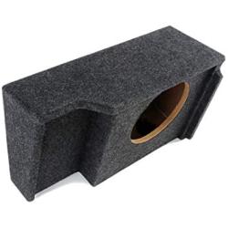Atrend ''Bbox A151-10CP Single 10'''' Sealed Carpeted Subwoofer Enclosure - Fits 1999-2007 Chevrolet/GMC Silverado/Sierra Extended Cab'', charcoal