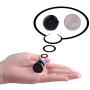 Ulincos Latching Push Button Switch U19C1 1NO1NC SPDT ON/OFF Black Metal Shell with Green LED Suitable for 19mm 3/4'' Mounting Hole (Green)