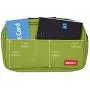 LIHIT LAB Pen Case, 7.9 x 2 x 4.7 inches, Blue (A-7551-108)