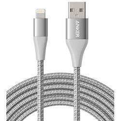 Anker iPhone Charger Cable 10 Foot, Powerline+ II Lightning Cable, (10 ft MFi Certified) Extra Long iPhone Charging Cord Compatible with iPhone SE 11 Pro Max Xs XR X 8 7 6S, iPad 8 and More (Silver)