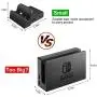 UKor TV Dock Docking Station for Nintendo Switch, Portable Charging Stand,Compact Switch to HDMI Adapter,with Extra USB 3.0 Port, Replacement Charging Dock for Nintendo Switch