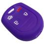 Coolbestda Silicone 4Buttons Key Fob Remote Control Cover Case Holder Keyless Entry for Ford F150 F-150 F250 F350 Mustang Fusion Explorer Taurus Expedition Lincoln MKS MKX MKZ Navigator