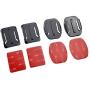 AxPower 16 PCS Helmet 3M Adhesive Pads Sticker Flat Curved Mounts Accessories kit for GoPro Hero 8 7 6 5 4 3+ 3