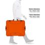 Nanuk 945 Waterproof Hard Case with Padded Dividers - Orange
