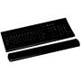 3M Gel Wrist Rest for Keyboards, Soothing Gel Comfort with Durable, Easy to Clean Leatherette Cover, Antimicrobial Product Protection, 19'', Black (WR310LE)