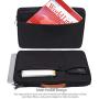 13-13.5 Inch Laptop Briefcase Men Women Bag with Handle for Dell Inspiron 13 5000 7000/XPS 13 7390, New Macbook Pro 13 A2338, Lenovo Yoga 720/730 13, Acer Aspire R13, HP Pavilion/HP Envy 13 Case,Black