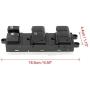 X AUTOHAUX 25401-ED500 Power Window Switch Front Driver Left Side for Nissan Versa 2007-2009