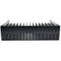 Tripp Lite 3U Rack Mount Tablet iPad Laptop Chromebook Storage Shelf for Racks SR16SHELF Black