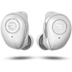 Raycon The Performer E55 True Wireless Bluetooth Earbuds - Bluetooth 5.0 Deep Bass in-Ear Headphones with Wireless Charging and Built-in Microphone White