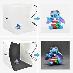 Emart Portable Studio Photo Box, 40 LED Foldable Mini Table Top Shooting Tent Kit for Product Photography