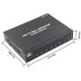 LINK-MI 4K60 UHD Video Wall Controller 2x2 1x2 2x1 1x3 3x1 1x4 4x1 TV Wall Processor for 4 TV Splicing Display Support 3840x2160@60Hz HDMI DP Inputs and Rotate 90 Degree for Portrait Mode Screens