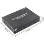 LINK-MI 4K60 UHD Video Wall Controller 2x2 1x2 2x1 1x3 3x1 1x4 4x1 TV Wall Processor for 4 TV Splicing Display Support 3840x2160@60Hz HDMI DP Inputs and Rotate 90 Degree for Portrait Mode Screens