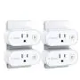 Smart Plugs That Work with Alexa, TECKIN 15A Alexa Smart Plugs with Remote Control, Schedule and Timer Function, FCC ETL Certification, No hub Require, 4 Pack