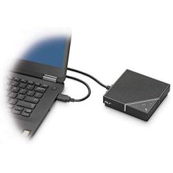 Plantronics Calisto 7200, Premium Speakerphone, Black