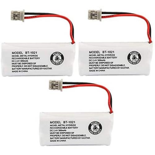 New Genuine OEM Uniden BT-1021 BBTG0798001 Cordless Handset Rechargeable Battery (3-Pack)