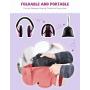 Mpow 068 Kids Ear Protection, NRR 25dB Noise Reduction Ear Muffs, Toddler Ear Protection, Protective Earmuffs for Shooting Range Hunting Season, for Toddlers Kids Children Teens-Great Pink
