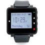 Retekess T128 Restaurant Pager System,Waiter Customer Calling System, User-Defined Watch Pagers,3 PC Watch Receiver,15 PCS 4-Key Call Button for Clinic