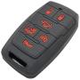 2X Coolbestda Key Fob Remote Sleeve Cover Rubber Case Keyless Remote Shell Bag for 2021 2020 Dodge Ram 1500 Limited Laramie Longhorn OHT-4882056