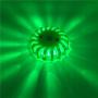 SAMDO Rechargeable Car Safety Light 16 LED Beacon Magnetic Emergency Strobe Flashing Warning Light (USB,Wall,Car Charger) (Green)