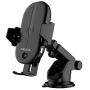 ORASK Qi Certified Fast Charging Mount Car Wireless Charger Mount Adjustable Windshield Dashboard Air Vent Phone Holder 7.5W 10W 15W for iPhone Samsung LG Nexus Motor HTC Nokia Huawei Android Phone