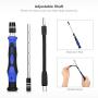 81 in 1 Professional Electronics Magnetic Driver Kit with Portable Bag for Laptop, iPhone, iPad, Cellphone, PC, Computer,iPod,Repair Tools Kit, Precision Screwdriver Set with Flexible Shaft